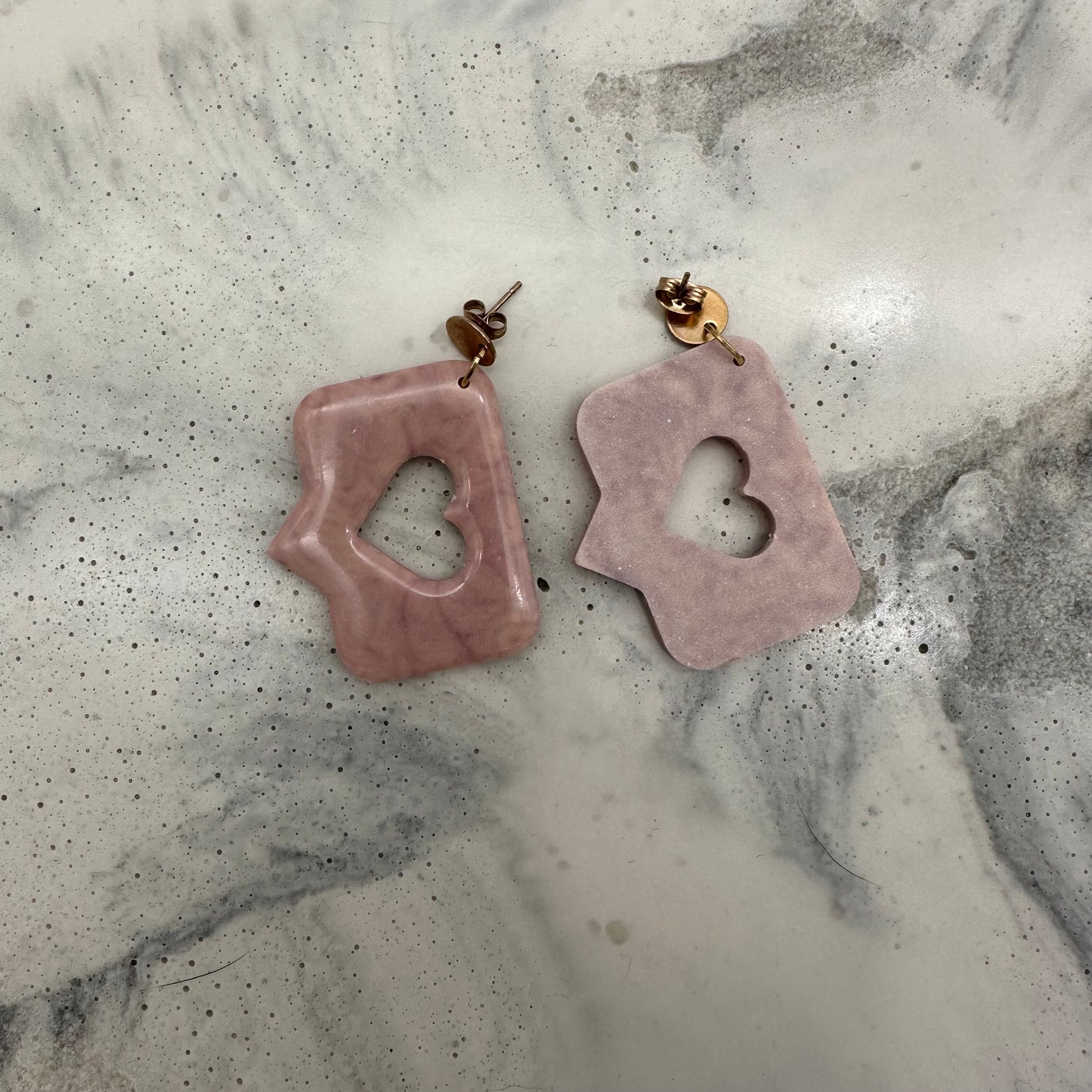 Emoji Heart Earrings