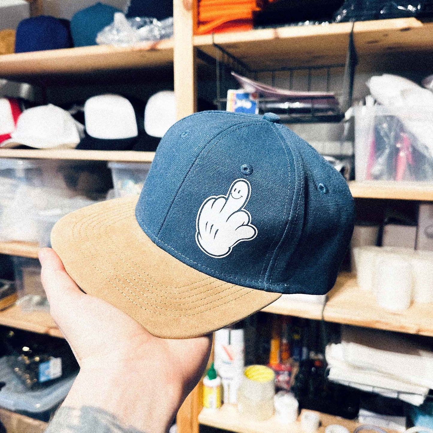 Flipping The Bird Cap