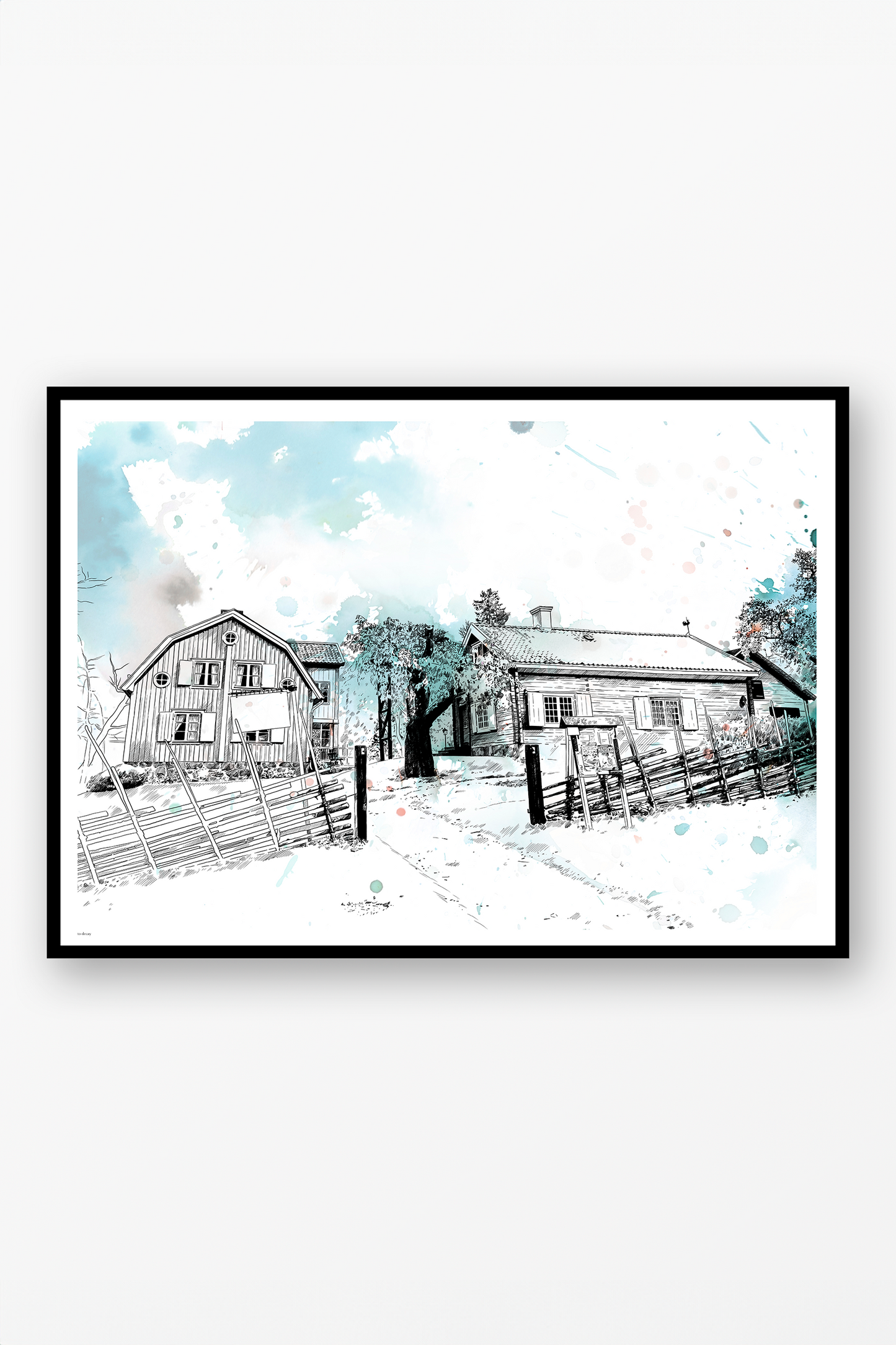 Färgargården Poster