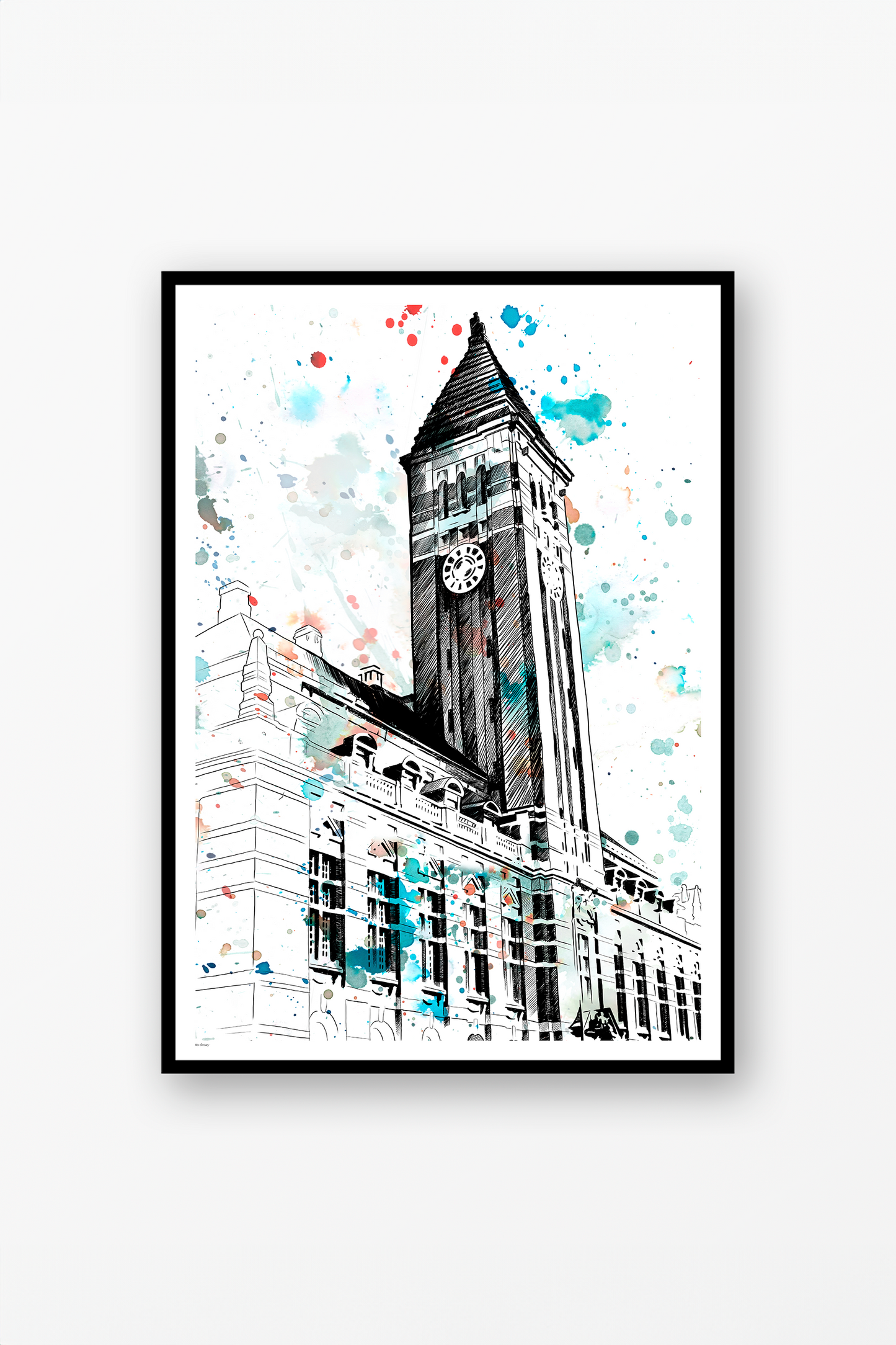 Rådhuset Gull-Olle Stående Poster