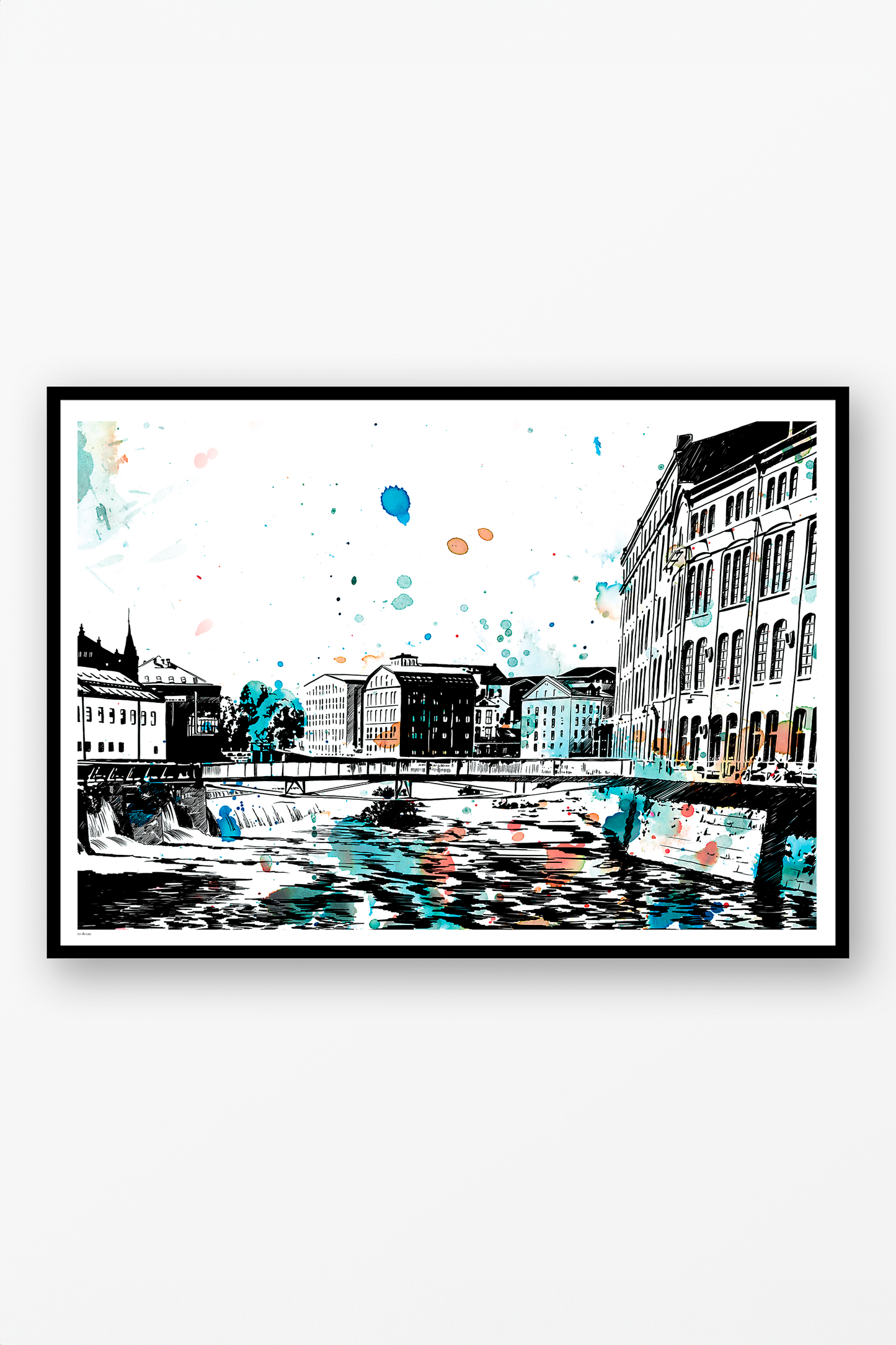 Campusbron Poster - to decay