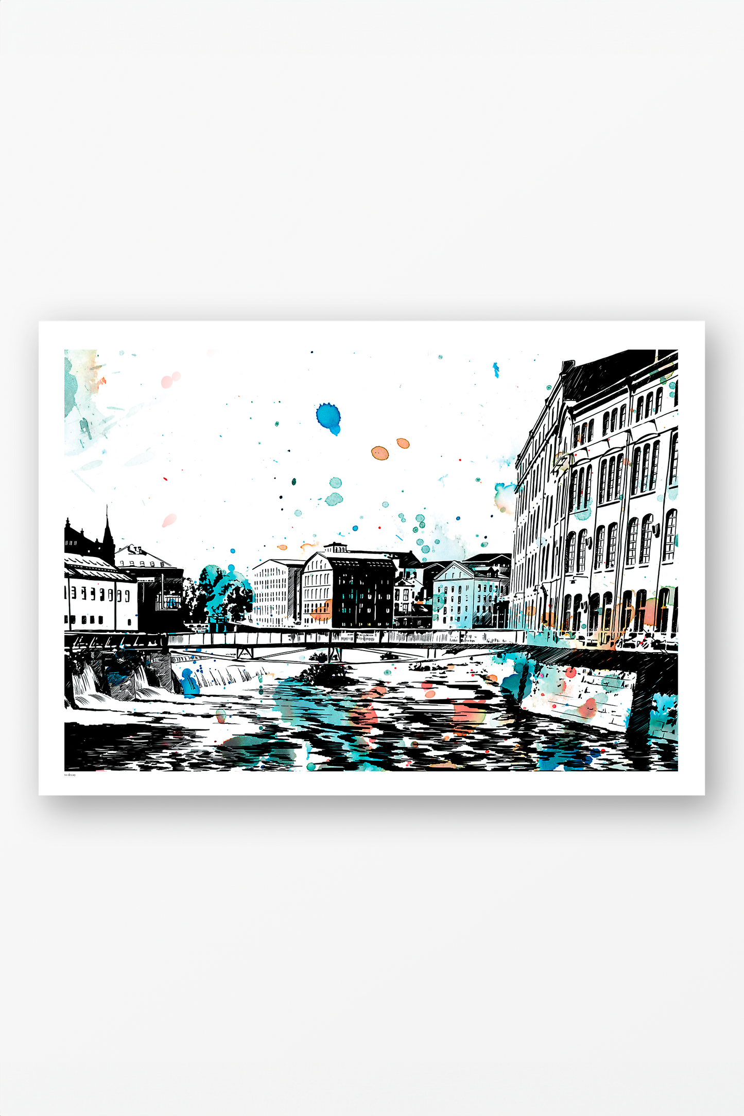 Campusbron Poster - to decay