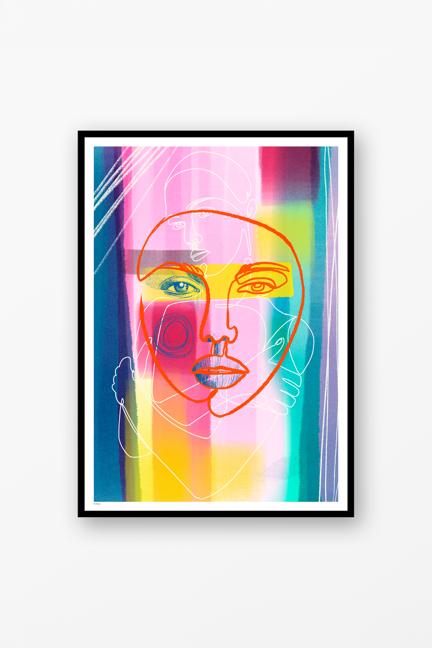 Colourful Sketch Poster