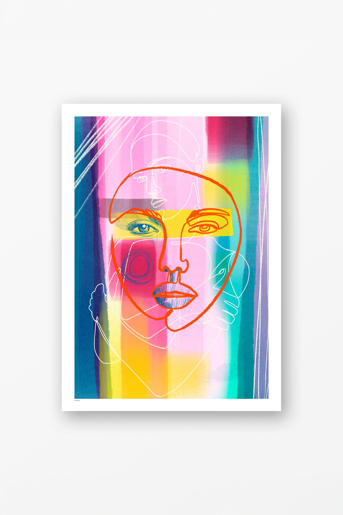 Colourful Sketch Poster