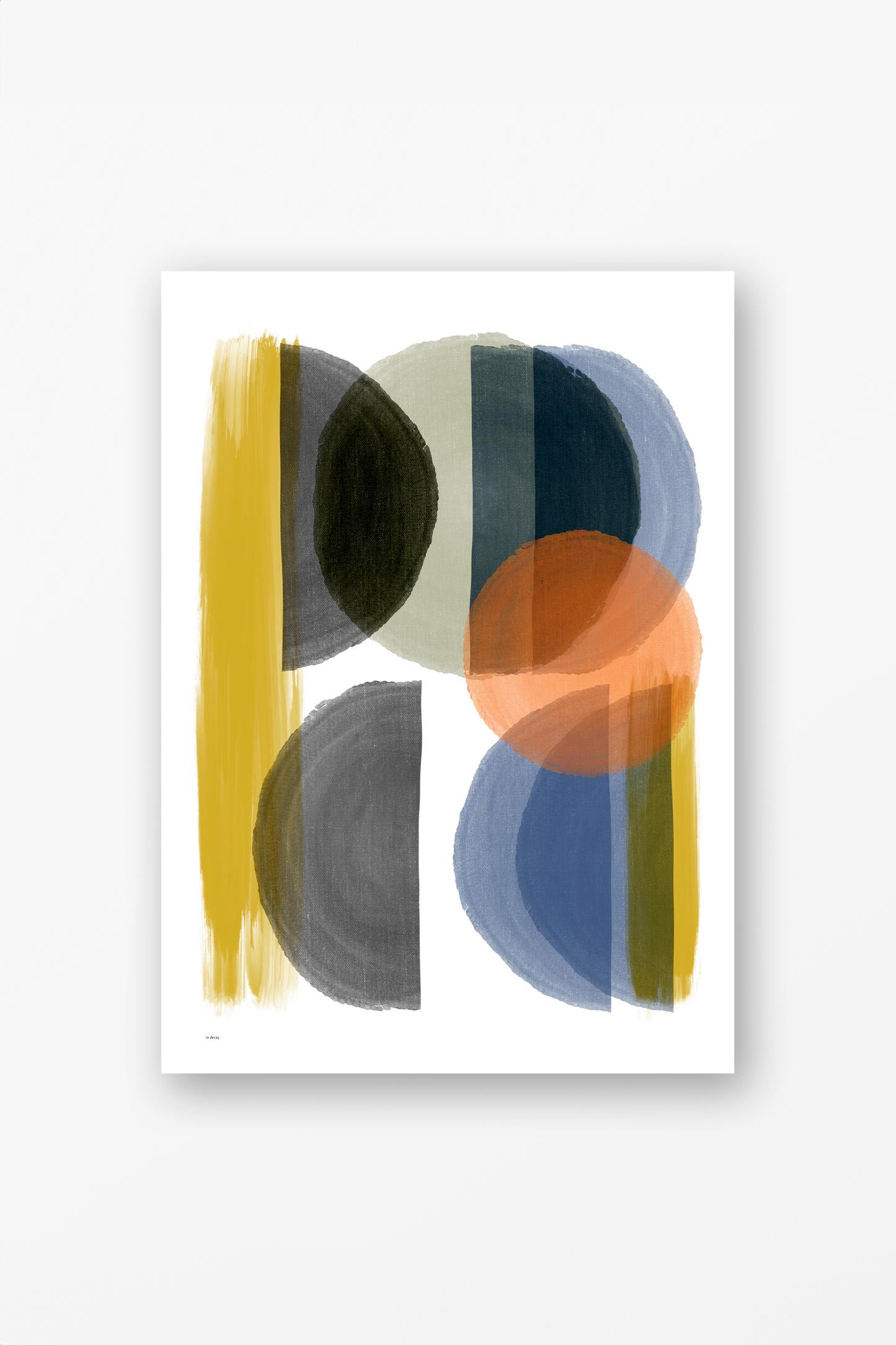 Abstract poster - to decay