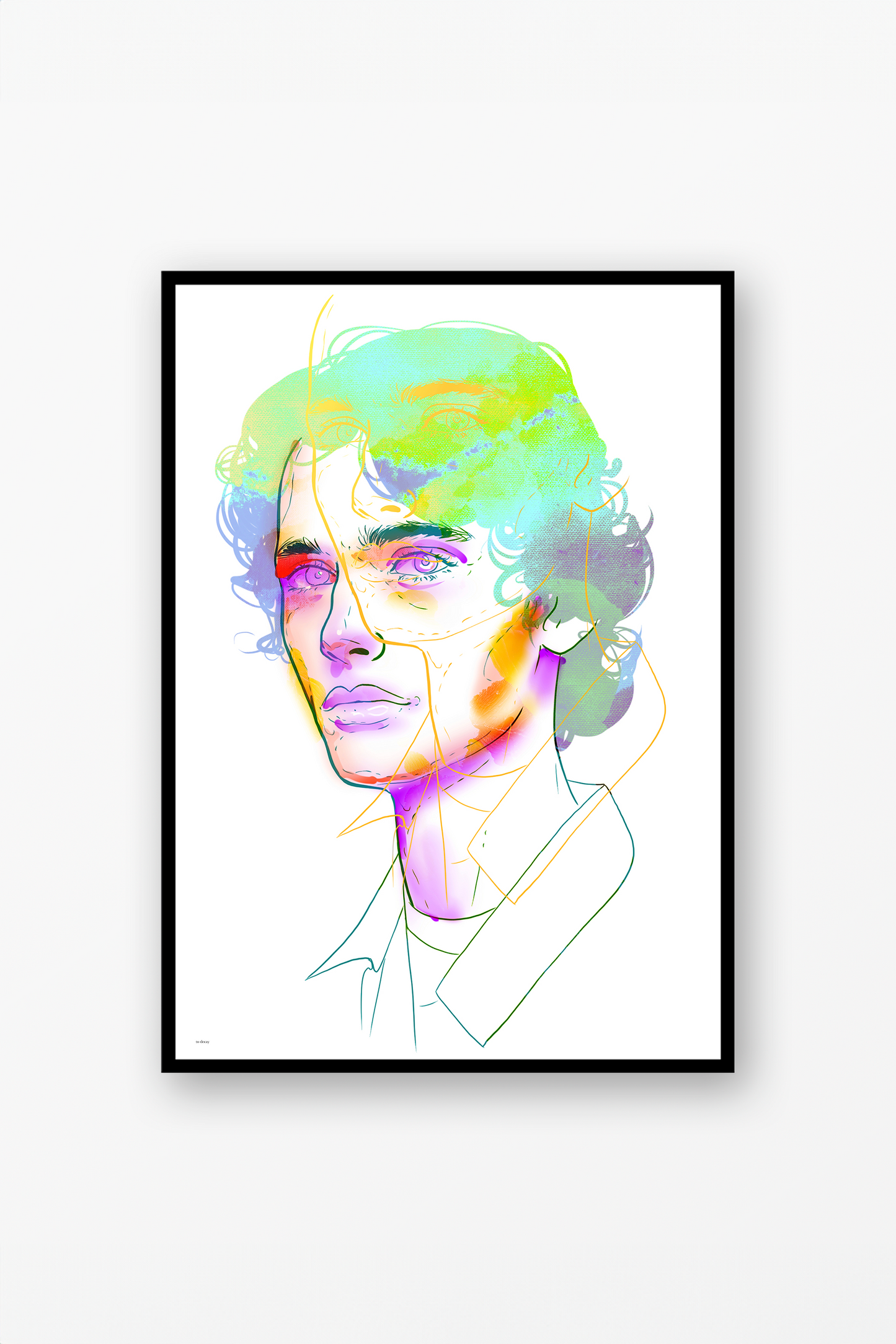 Green Hair Poster