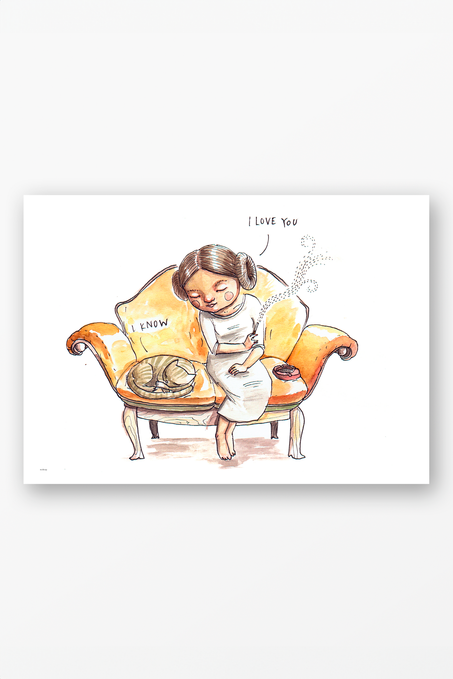 I love you poster