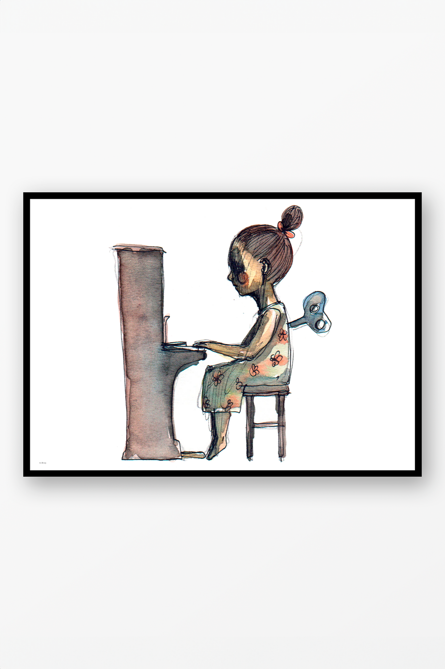 Piano Poster
