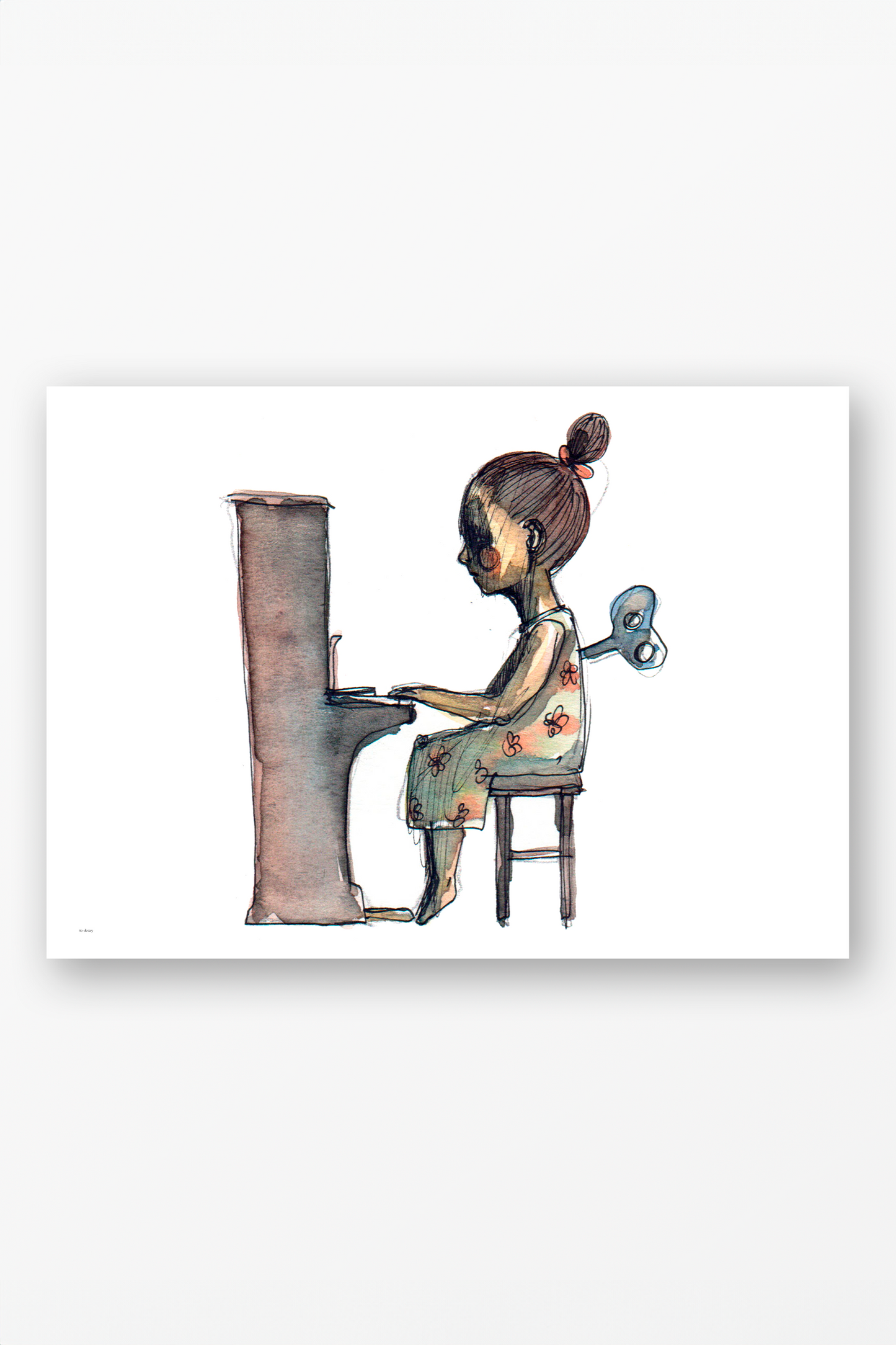 Piano Poster