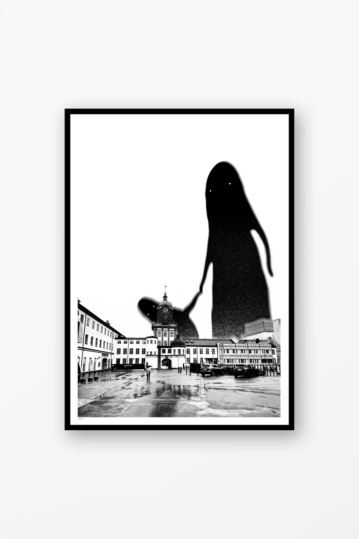 Ghost Looking Poster