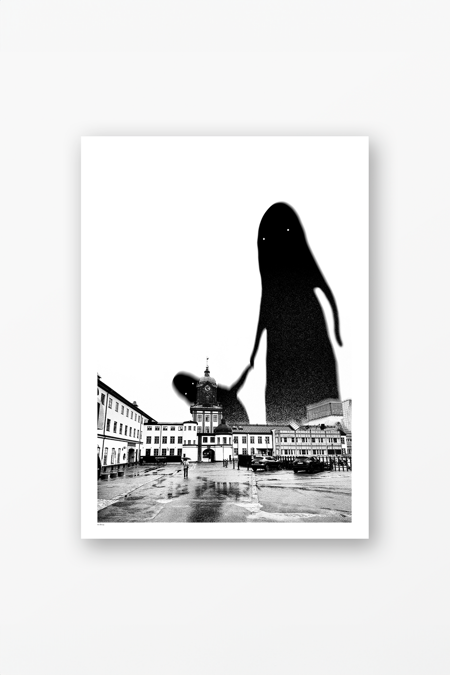 Ghost Looking Poster