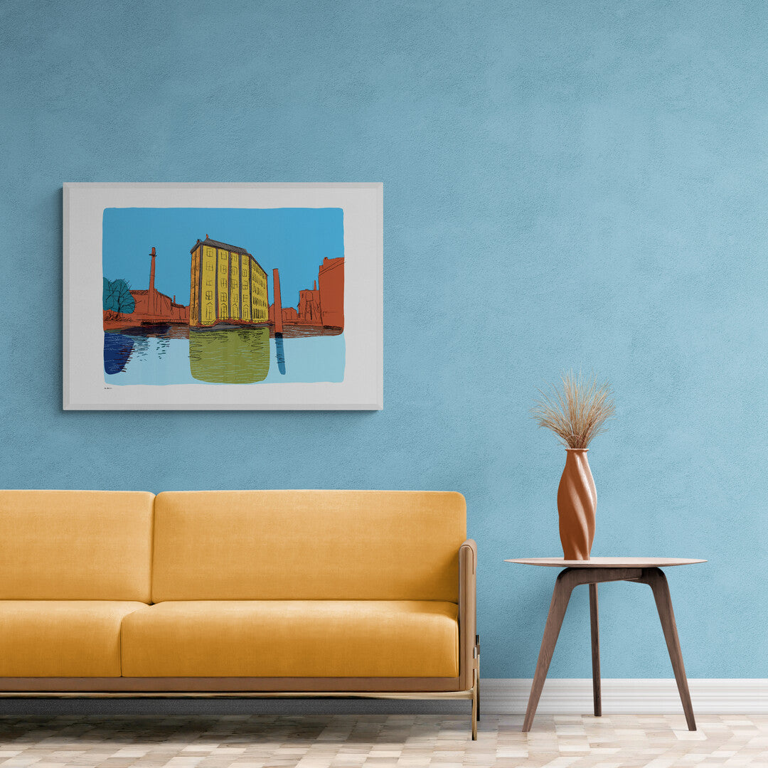 Strykjärnet Color Poster