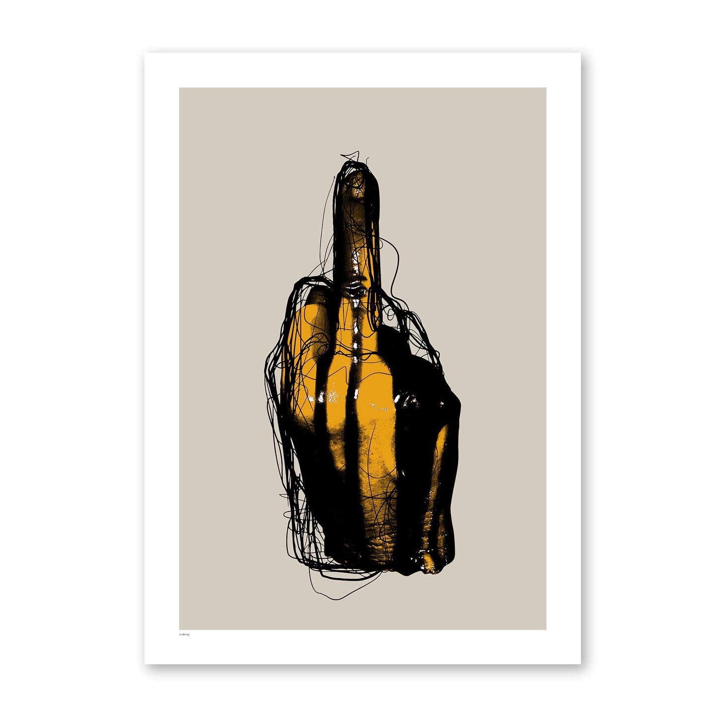 F*ck you Poster - to decay