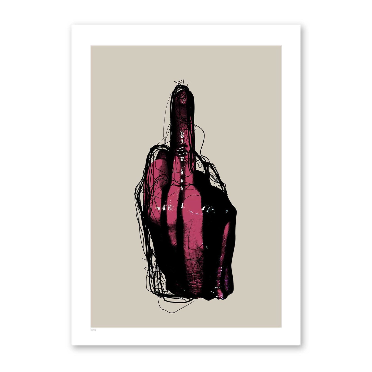 F*ck You poster - to decay