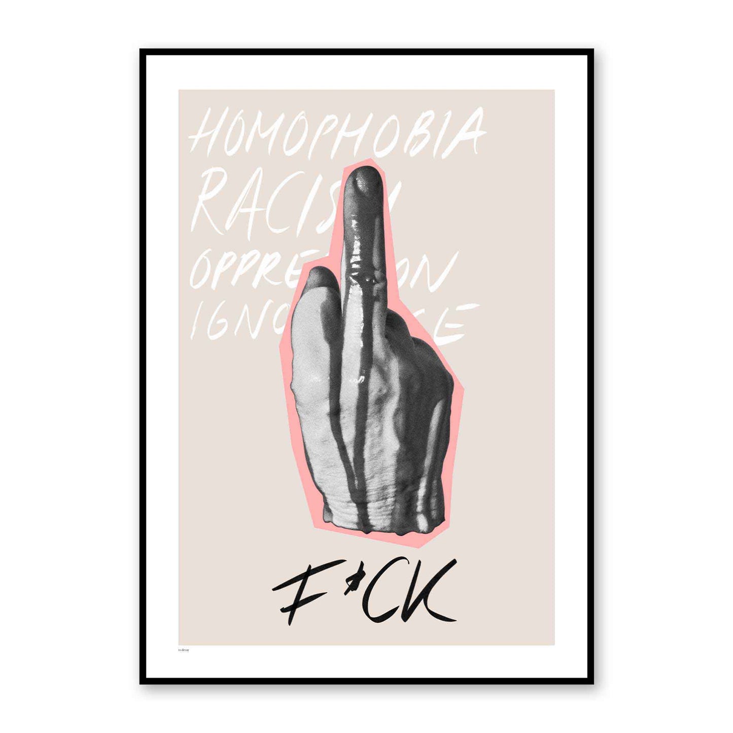 Common Sense poster - to decay