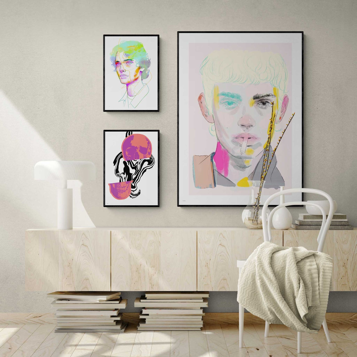 Green Hair Poster