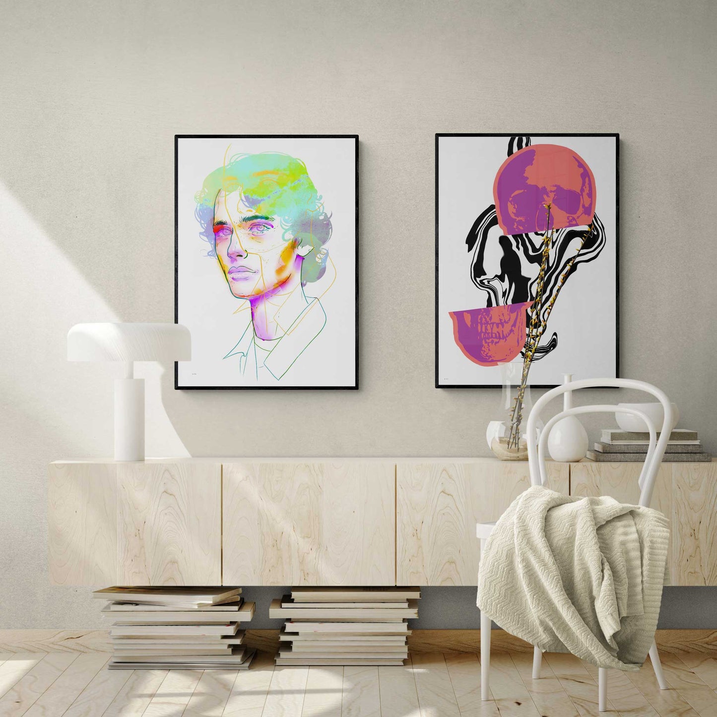 Green Hair Poster