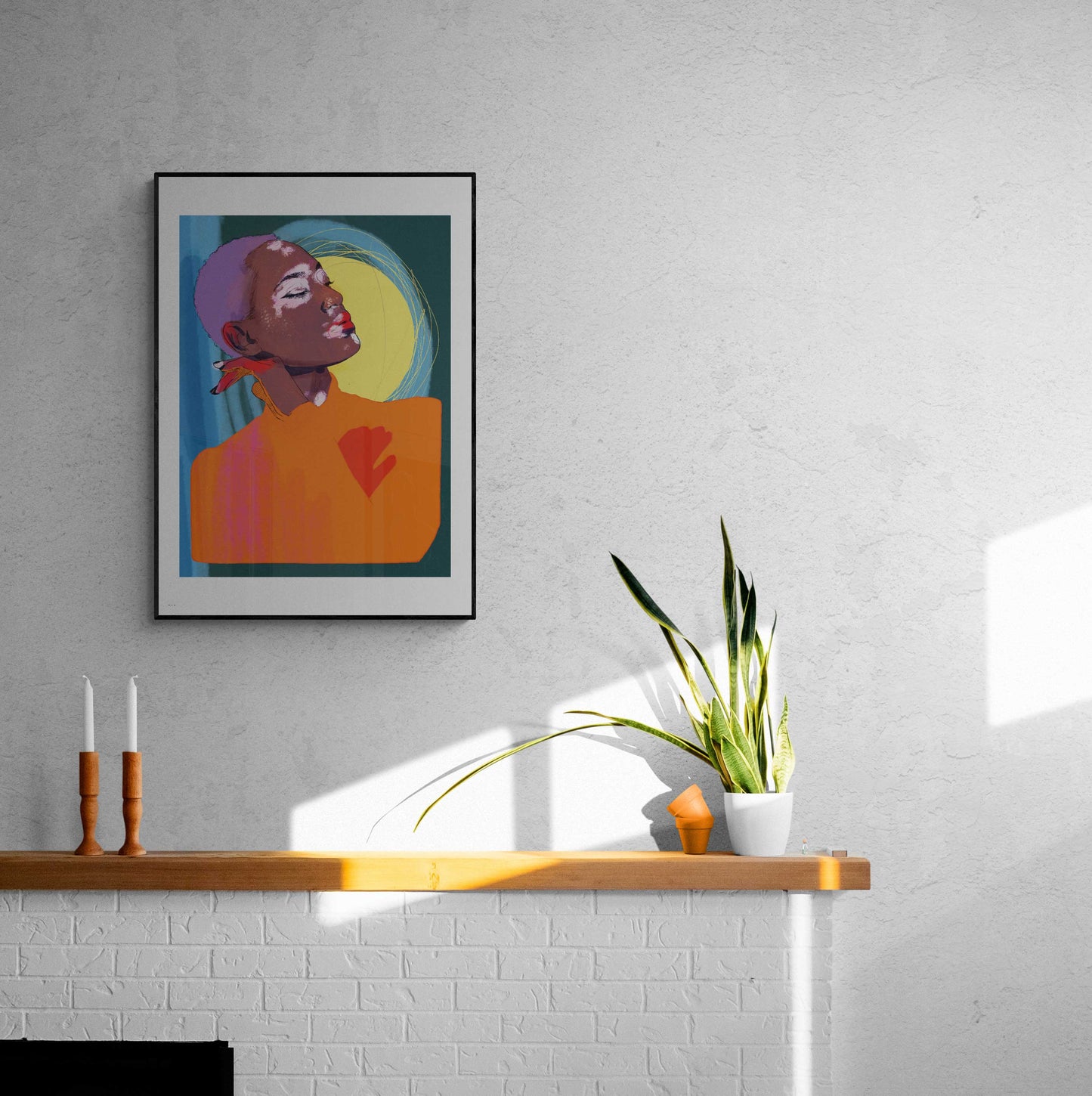 Glow poster - to decay