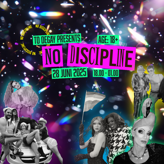 To DeGay and Brooklyn Brewery presents: NO DISCIPLINE