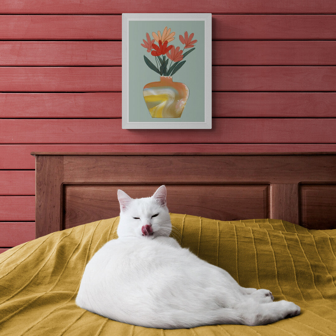 Flower Vase Poster
