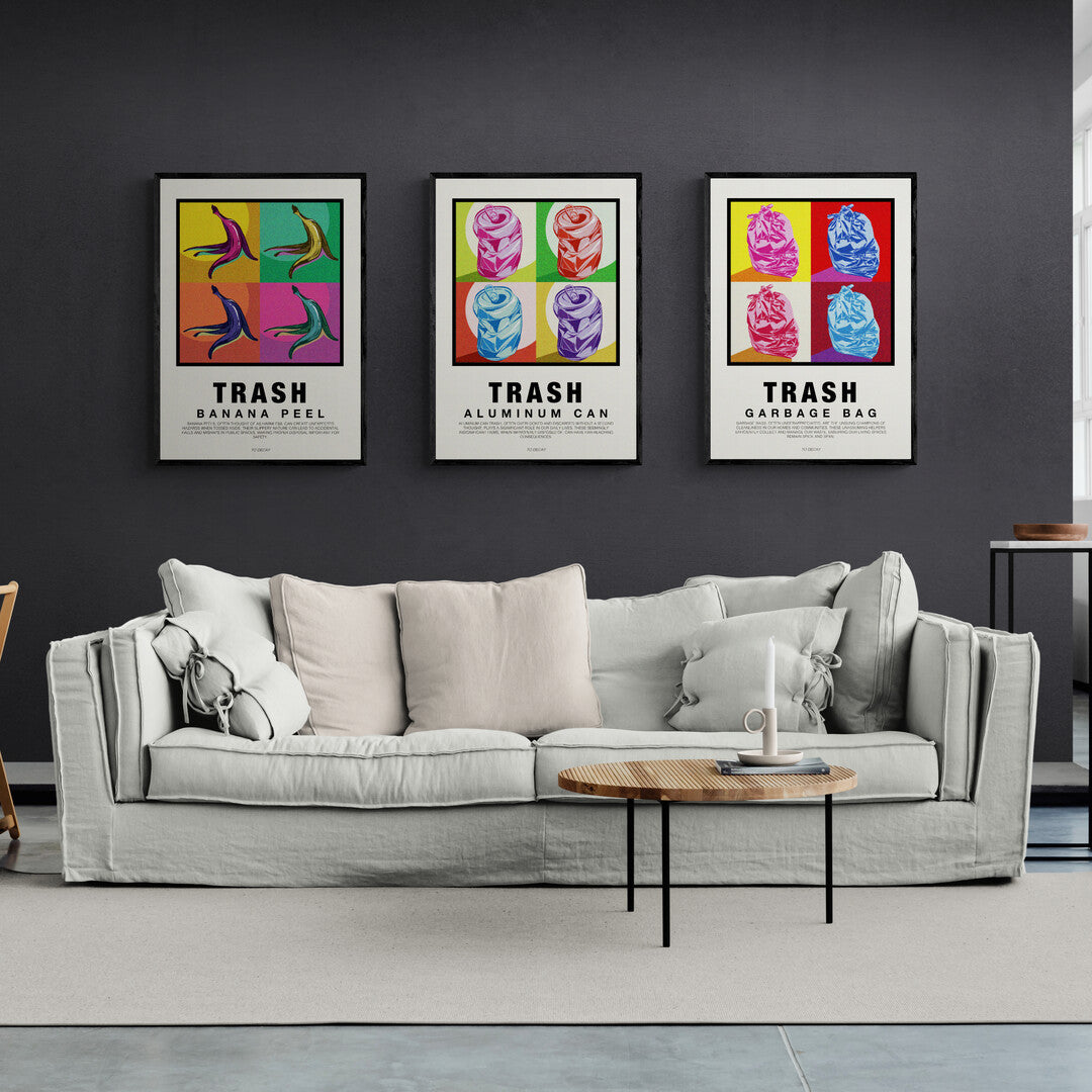 Trash - Garbage Bag Poster