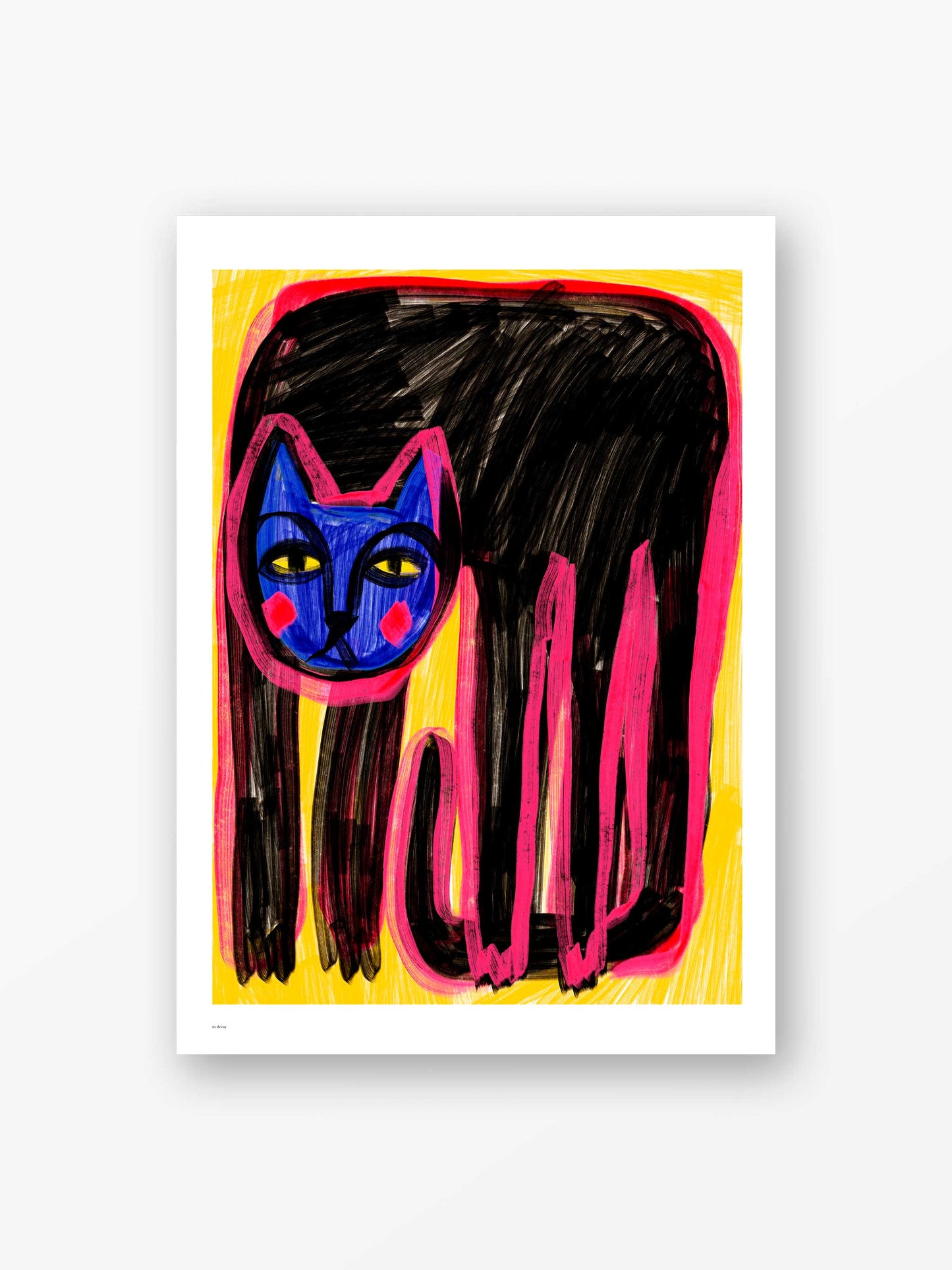 Funky Feline Frenzy Poster