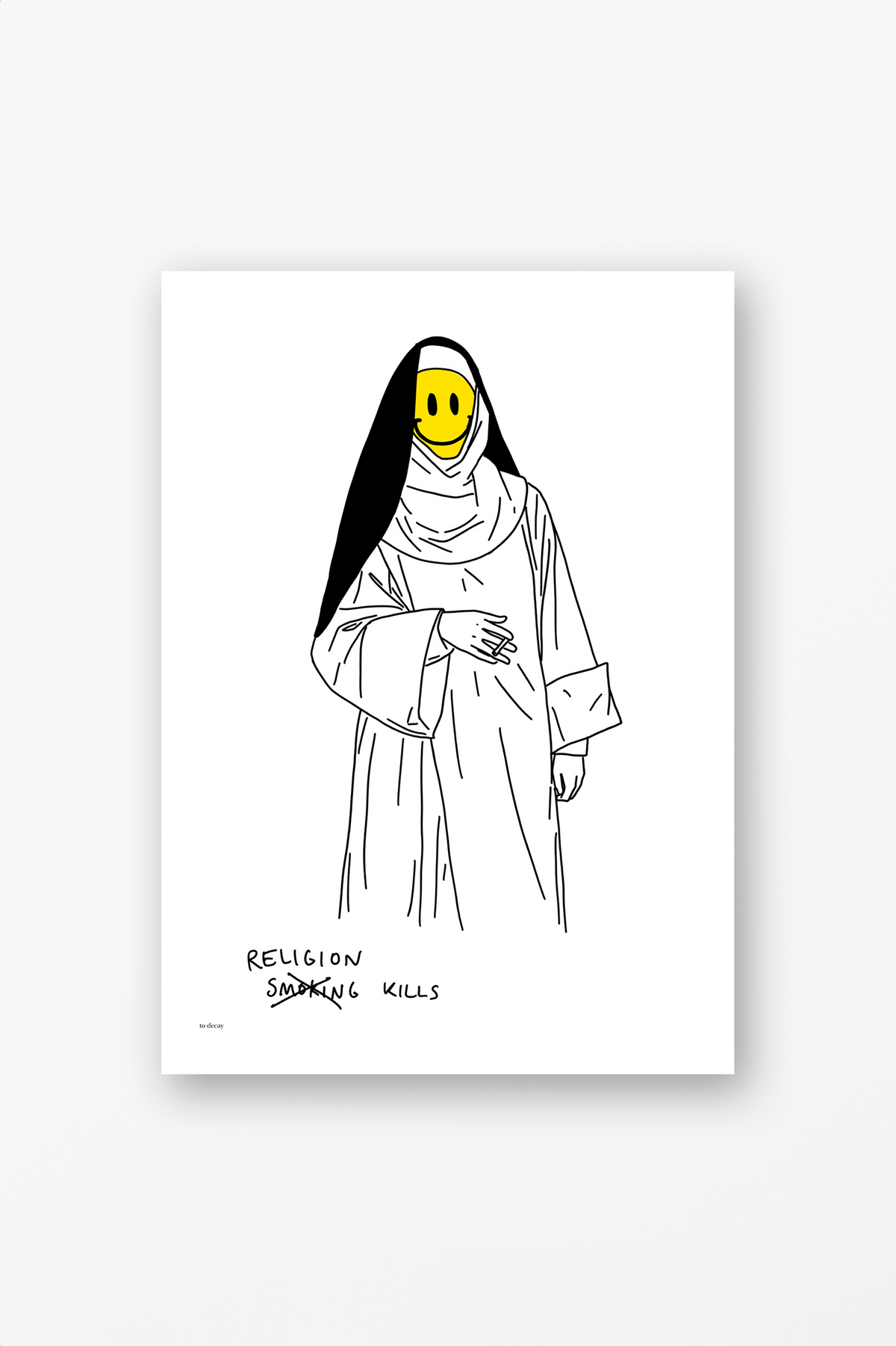 Religion Kills 1 Poster - to decay