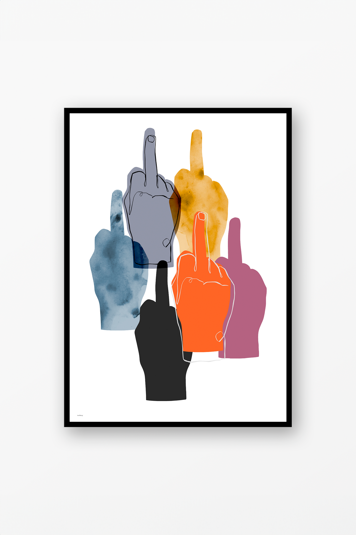 Power in Numbs Poster - to decay
