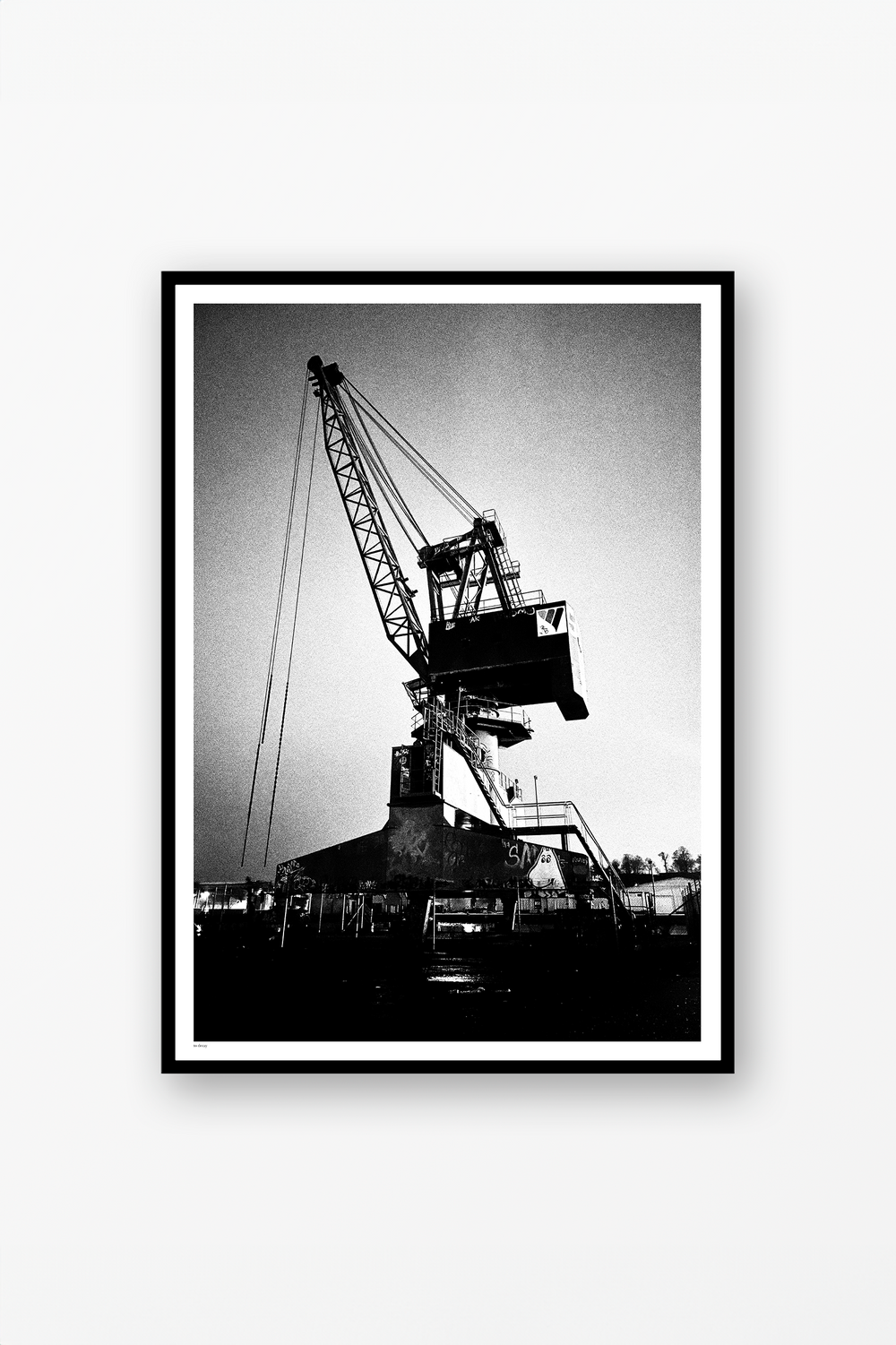 Down By The Docks Poster - to decay