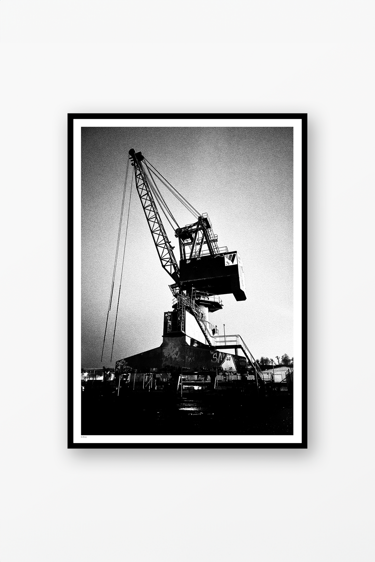 Down By The Docks Poster - to decay