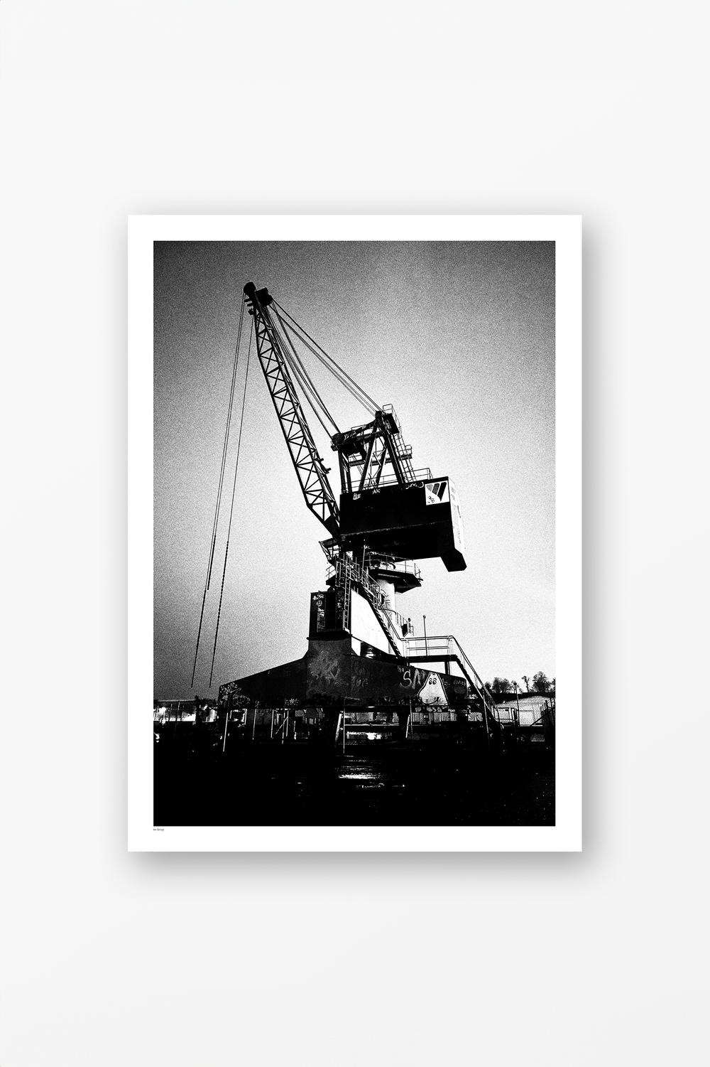 Down By The Docks Poster - to decay