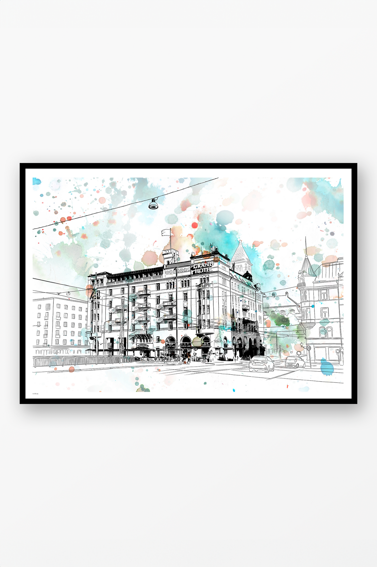 Grand Hotel Poster - to decay