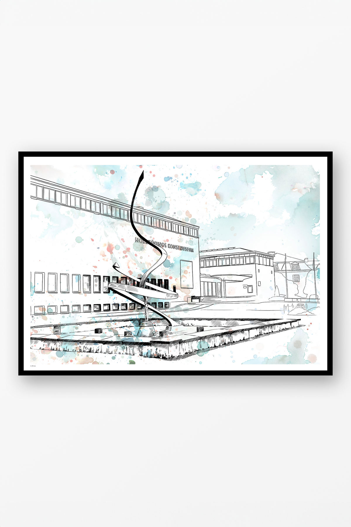 Konstmuseum Poster - to decay
