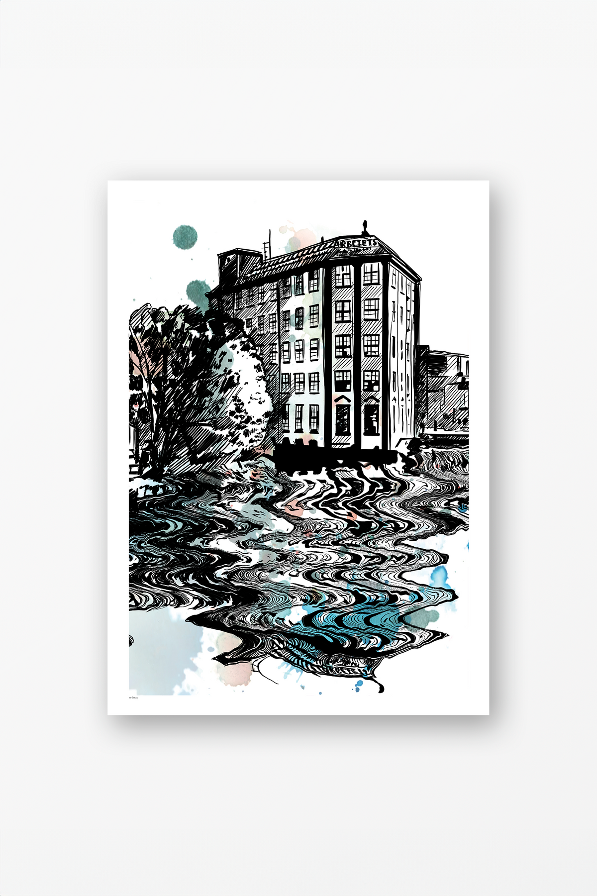 Strykjärnet Poster - to decay