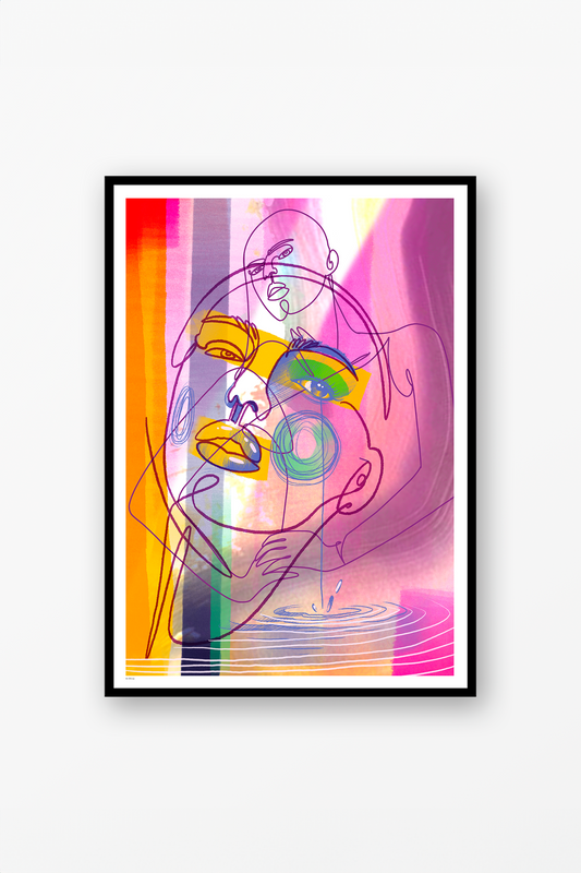 Colourful Sketch Poster