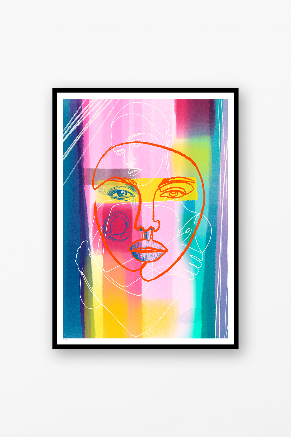 Colourful Sketch Poster