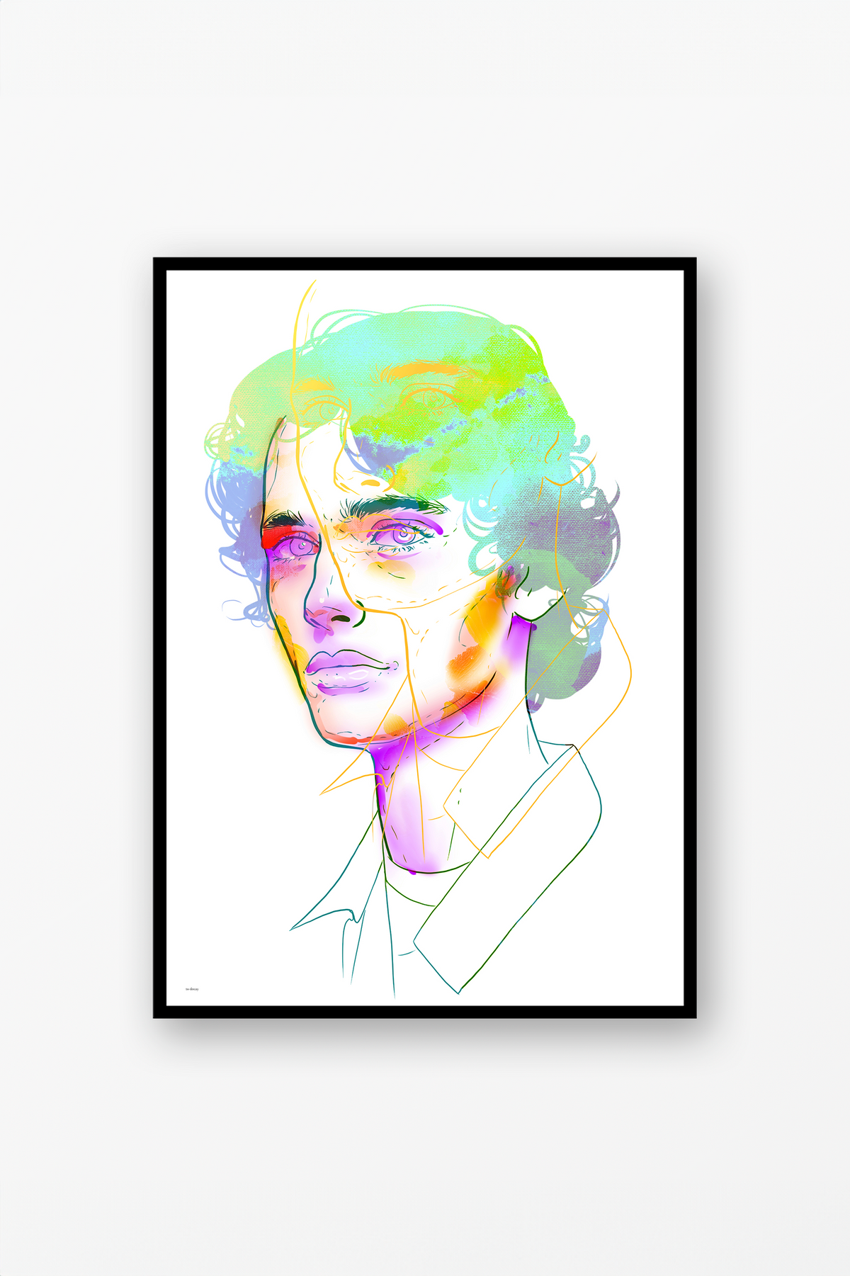 Green Hair Poster