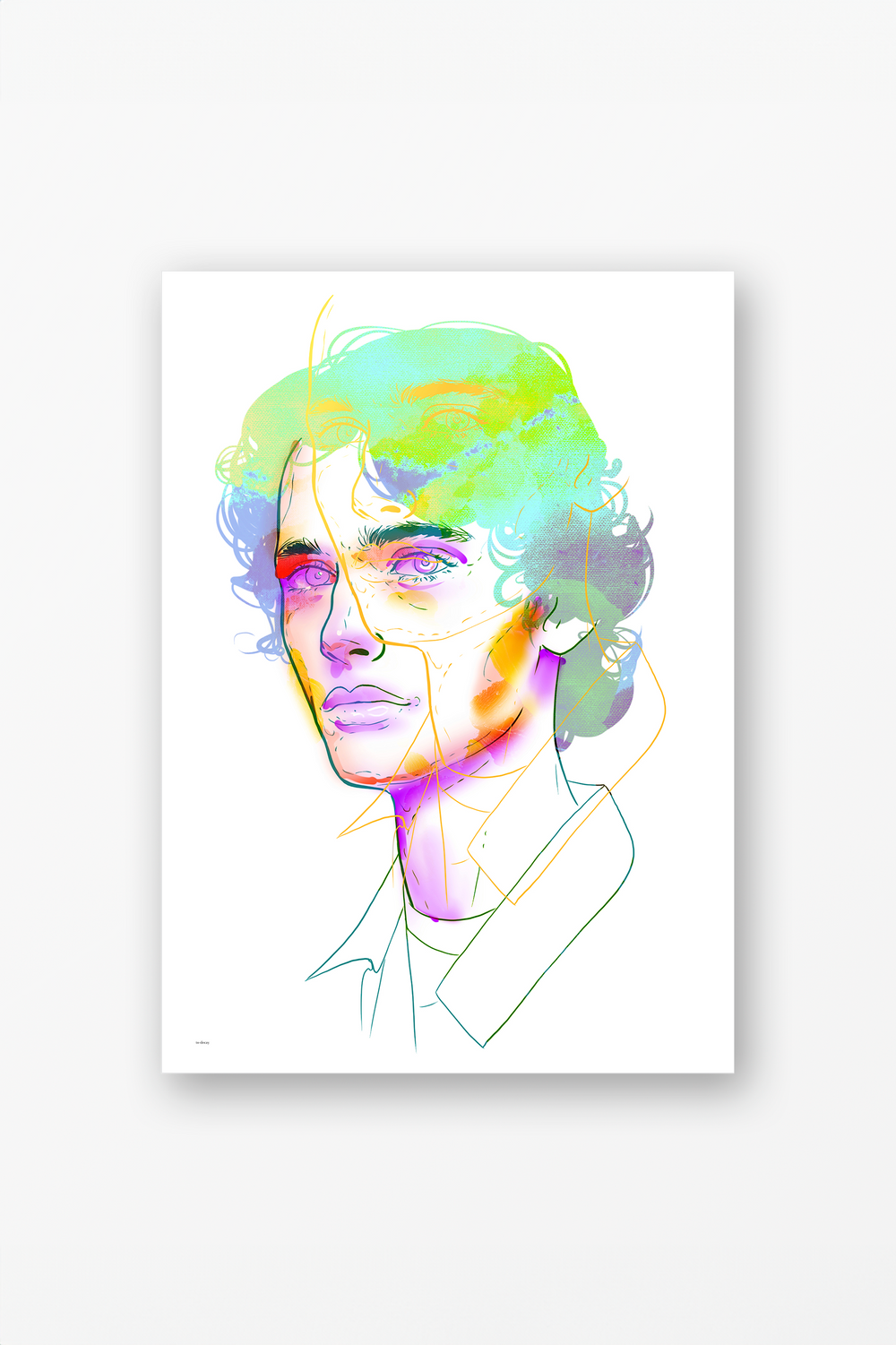 Green Hair Poster