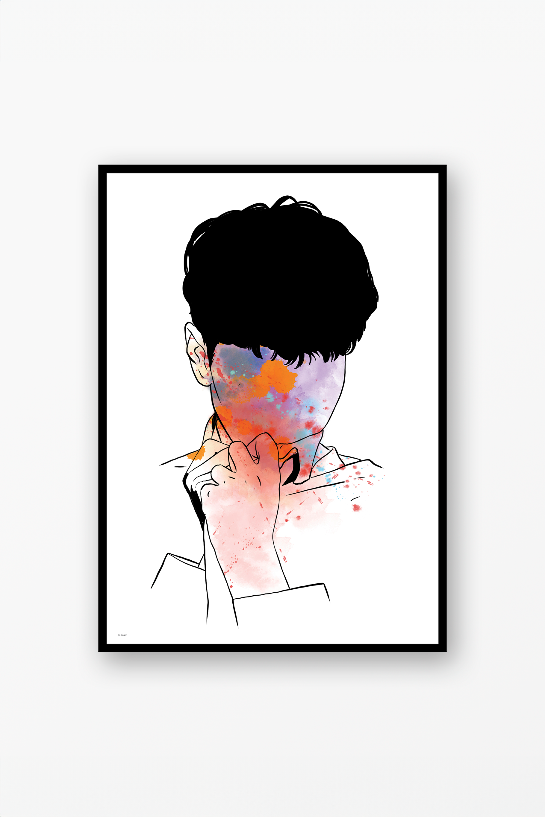 No Face poster – to decay