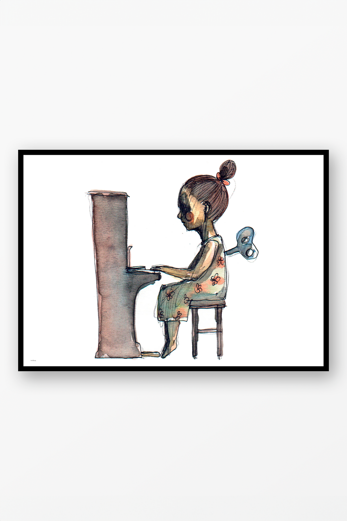 Piano Poster