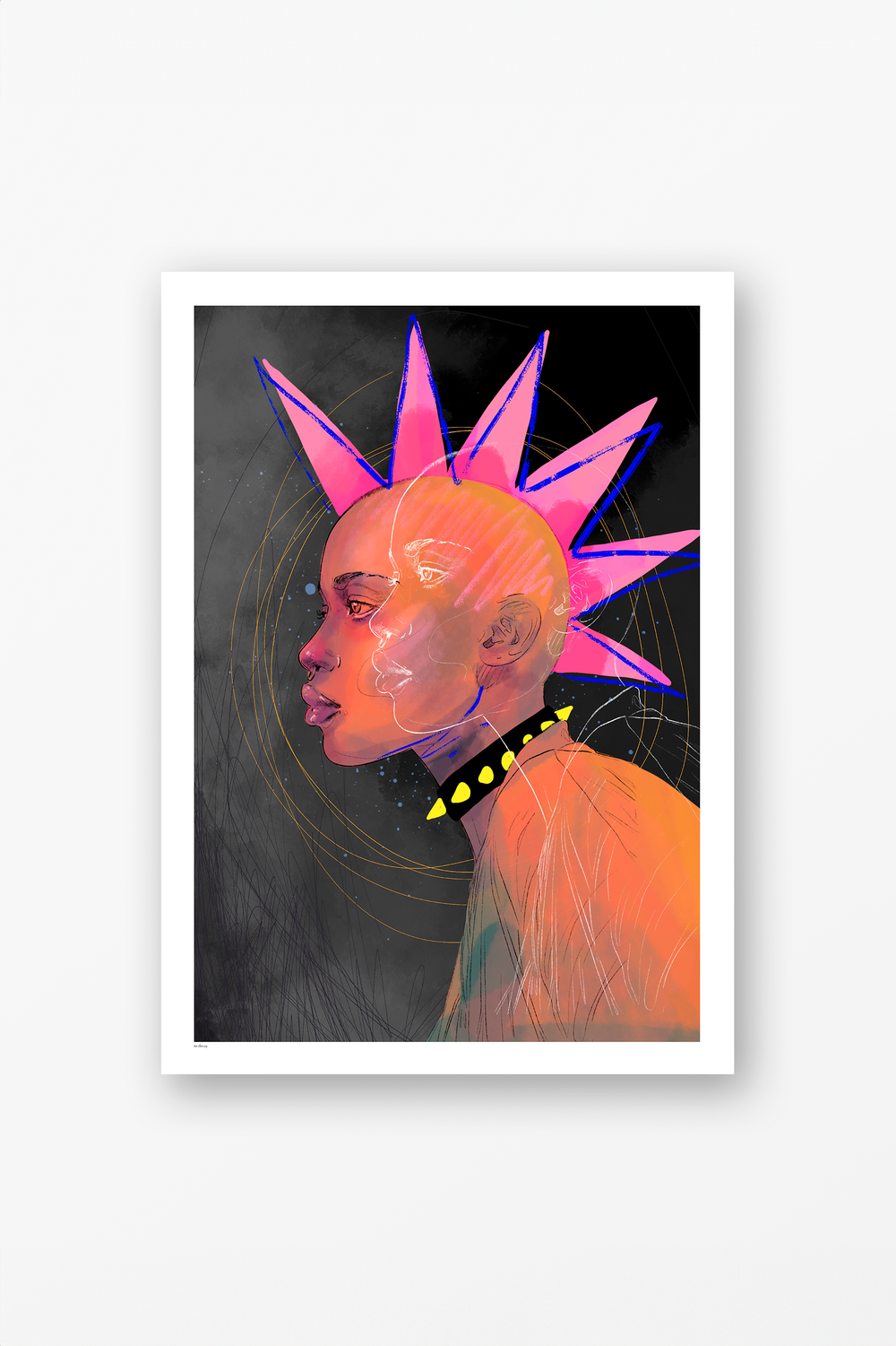 Punk Poster - to decay