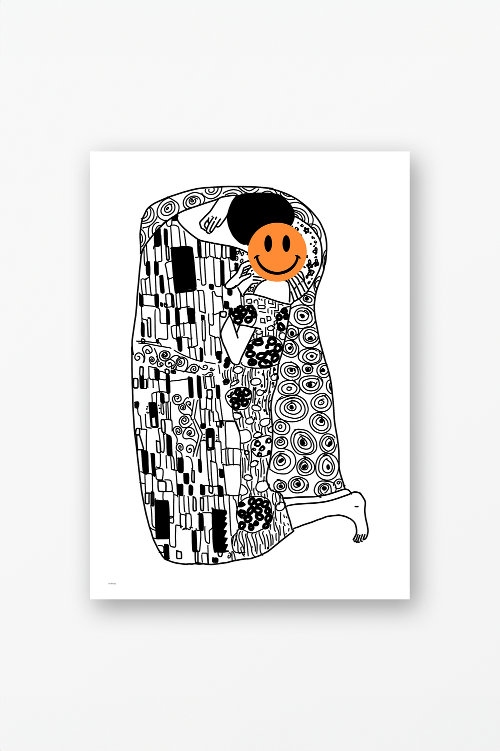 A Happy Kiss Poster - to decay