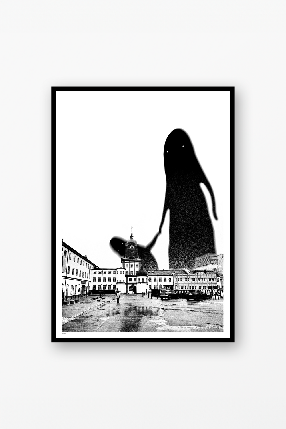 Ghost Looking Poster