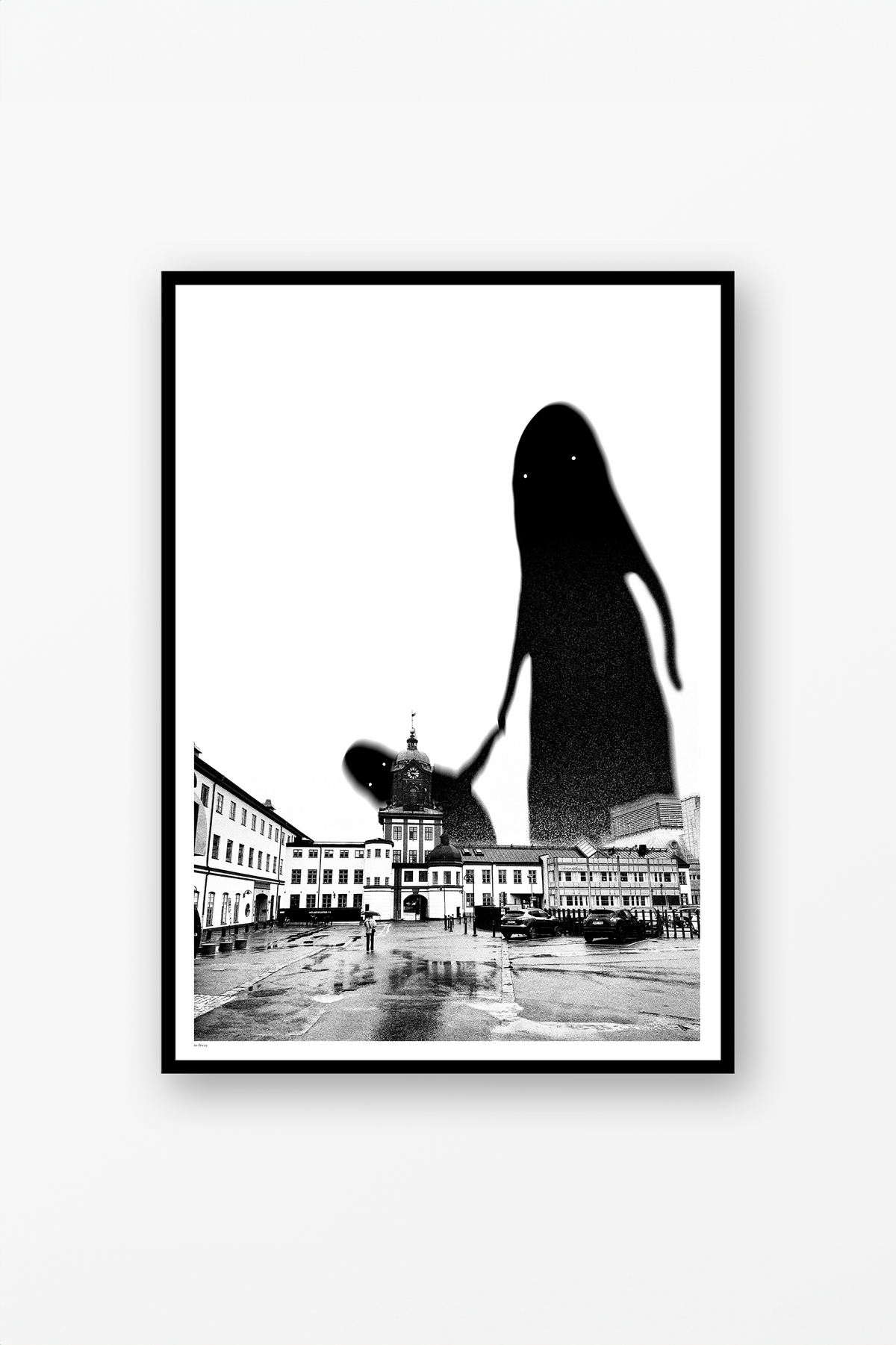 Ghost Looking Poster