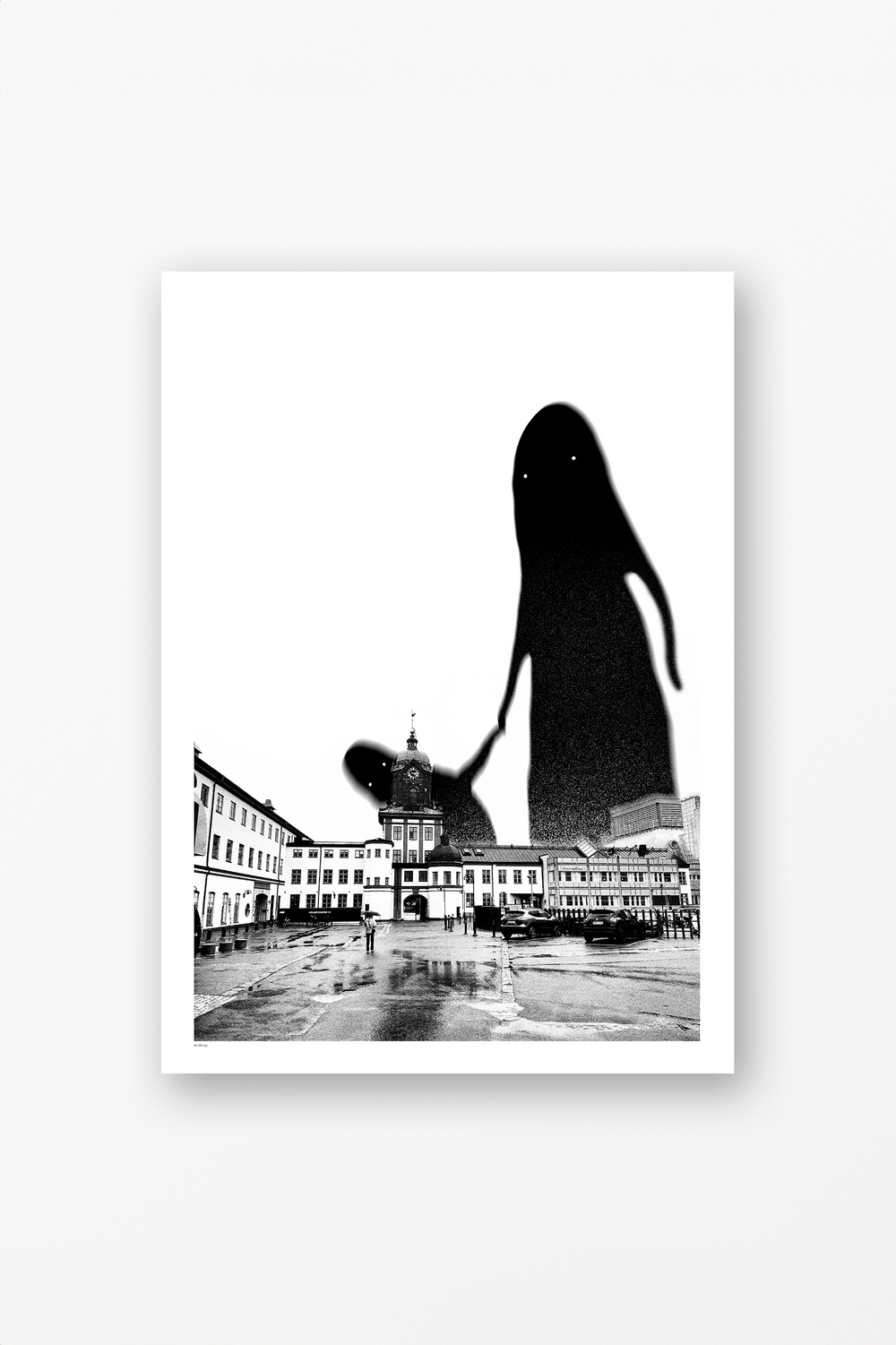 Ghost Looking Poster