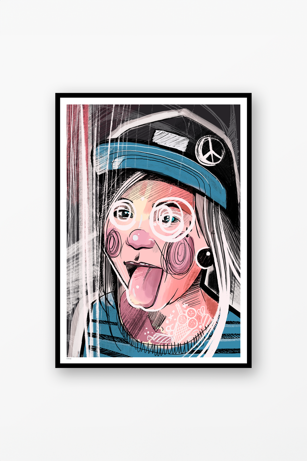 Charlie Punk Poster
