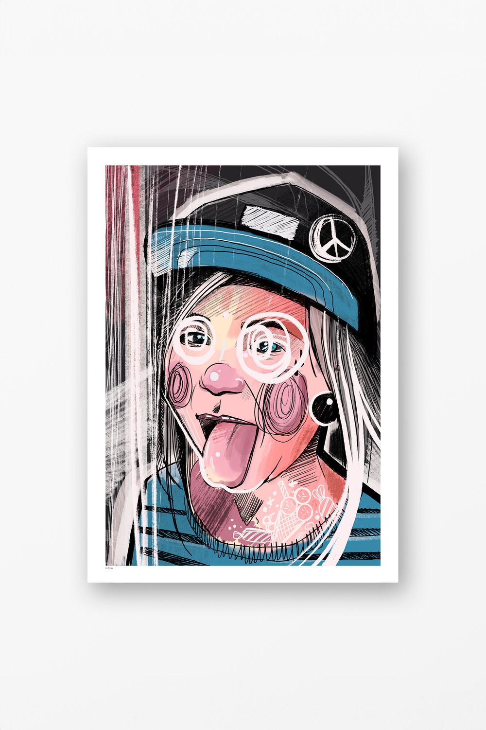 Charlie Punk Poster