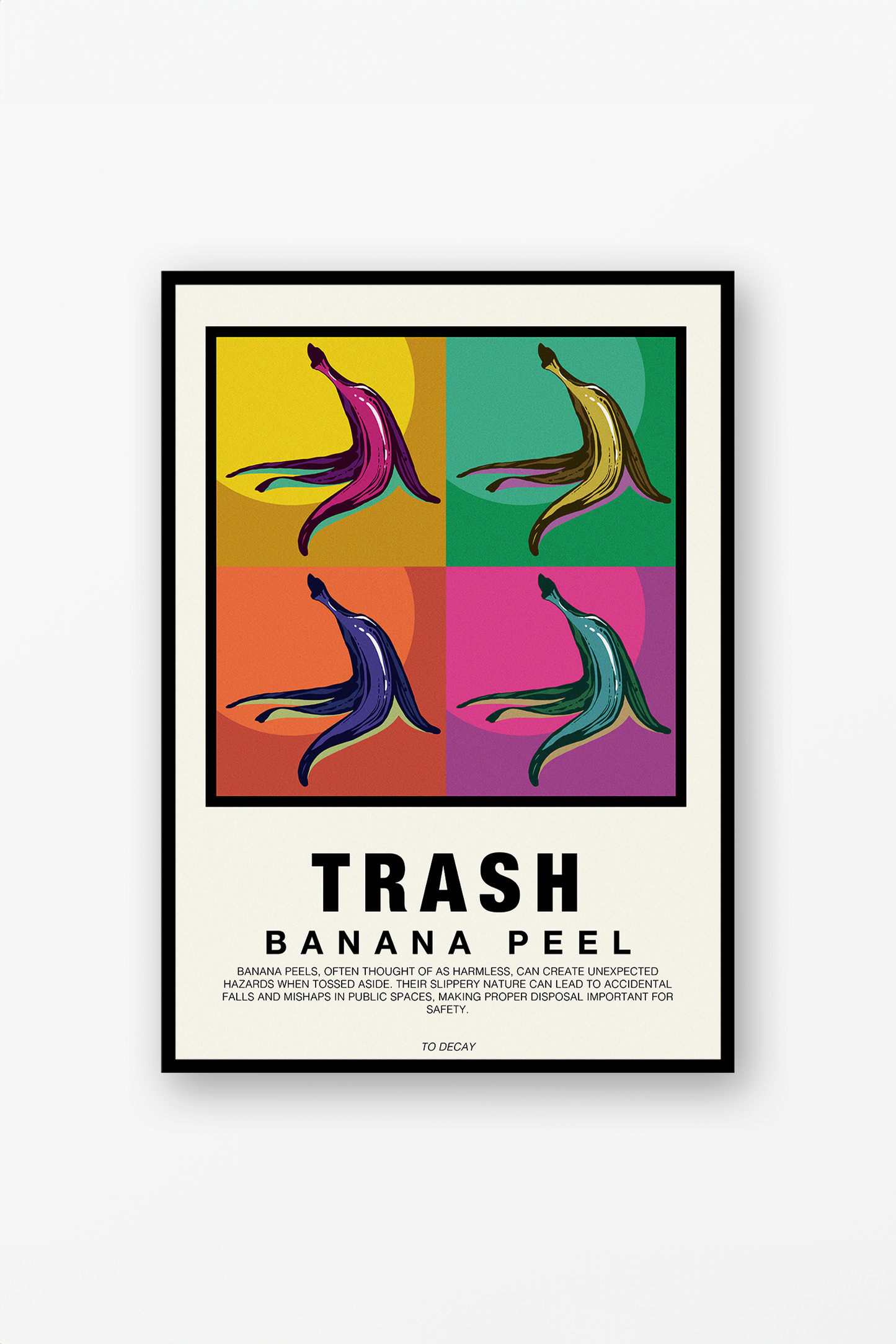 Trash - Banana Peel Poster