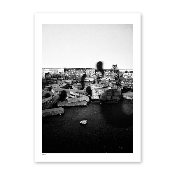 Ghost Concrete Blocks poster