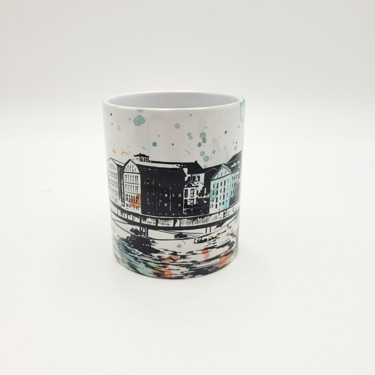 Norrköping Industrilanskapet mugg - to decay